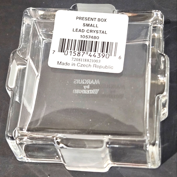 Marquis By Waterford Small Trinket Box Present Has A Crack - Picture 2 of 7